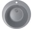 Мойка mixline ML-GM13 круглая, темно-серая, 309, 495х495х190 мм 525087 2