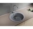 Мойка mixline ML-GM13 круглая, темно-серая, 309, 495х495х190 мм 525087 4