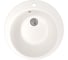 Мойка mixline ML-GM13 круглая, белая, 331, 495х495х190 мм 525091 2