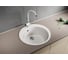 Мойка mixline ML-GM13 круглая, белая, 331, 495х495х190 мм 525091 4