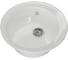 Мойка mixline ML-GM Gloss 01 круглая, белая, 480х480х180 мм 542281 1