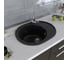 Мойка mixline ML-GM Gloss 02 овальная, с крылом, черная, 460х580х180 мм 542283 4