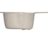 Мойка mixline ML-GM Gloss 02 овальная, с крылом, песочная, 460х580х180 мм 542284 3