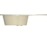 Мойка mixline ML-GM Gloss 03 овальная, с крылом, бежевая, 480х740х180 мм 542286 3