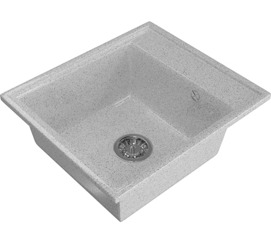 Мойка mixline ML-GM Gloss 04 серая, 480х420х180 мм 542292