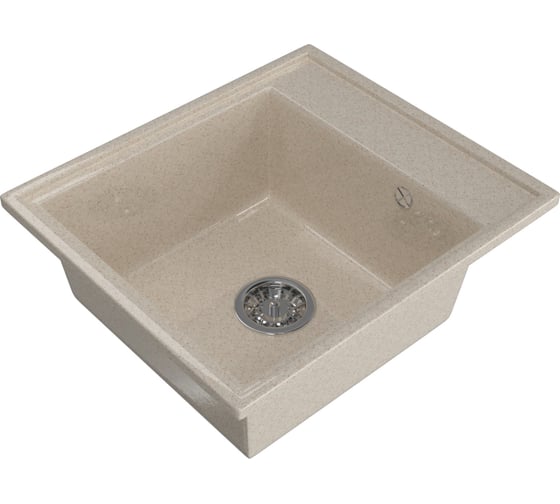 Мойка mixline ML-GM Gloss 04 песочная, 480х420х180 мм 542294 1