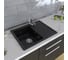 Мойка mixline ML-GM Gloss 05 с крылом, черная, 480х620х180 мм 542298 4