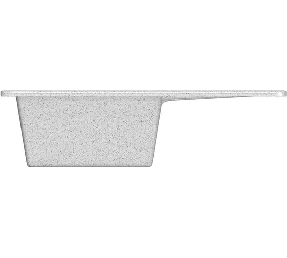 Мойка mixline ML-GM Gloss 05 с крылом, серая, 480х620х180 мм 542297