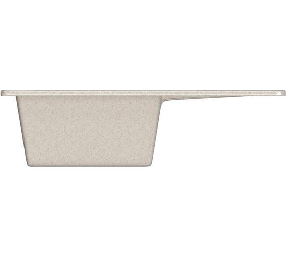Мойка mixline ML-GM Gloss 05 с крылом, песочная, 480х620х180 мм 542299