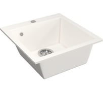 Мойка mixline ML-GM14 молоко, 341, 495х420х190 мм 532395