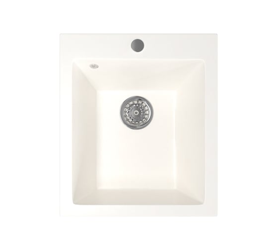 Мойка mixline ML-GM14 молоко, 341, 495х420х190 мм 532395