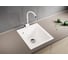Мойка mixline ML-GM14 молоко, 341, 495х420х190 мм 532395 4