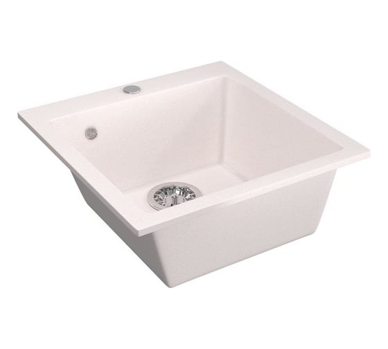 Мойка mixline ML-GM14 светло-розовая, 311, 495х420х190 мм 525096 1