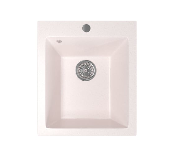Мойка mixline ML-GM14 светло-розовая, 311, 495х420х190 мм 525096