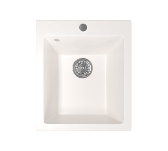 Мойка mixline ML-GM14 белая, 331, 495х420х190 мм 525099