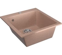 Мойка mixline ML-GM14 терракотовая, 307, 495х420х190 мм 525097