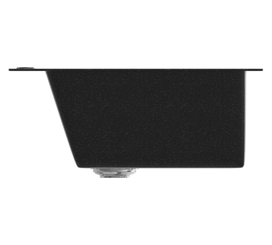 Мойка mixline ML-GM14 черная, 308, 495х420х190 мм 525094