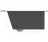 Мойка mixline ML-GM14 темно-серая, 309, 495х420х190 мм 525095 3