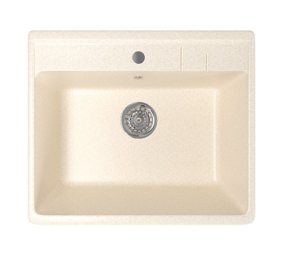 Мойка mixline ML-GM15 бежевая, 328, 490х550х200 мм 525106