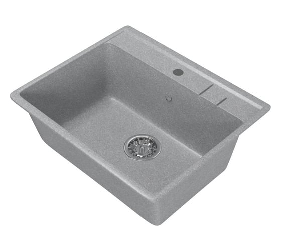 Мойка mixline ML-GM15 графит, 342, 490х550х200 мм 533157 1