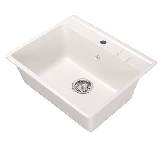 Мойка mixline ML-GM15 белая, 331, 490х550х200 мм 525107