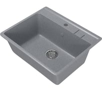 Мойка mixline ML-GM15 темно-серая, 309, 490х550х200 мм 525103