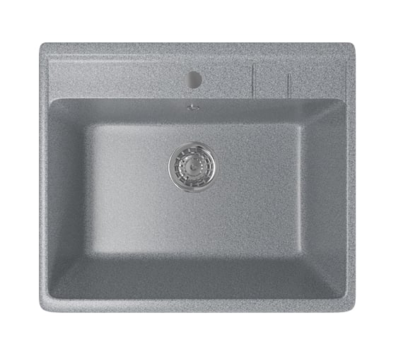 Мойка mixline ML-GM15 темно-серая, 309, 490х550х200 мм 525103