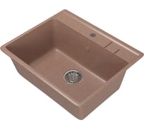 Мойка mixline ML-GM15 терракотовая, 307, 490х550х200 мм 525105