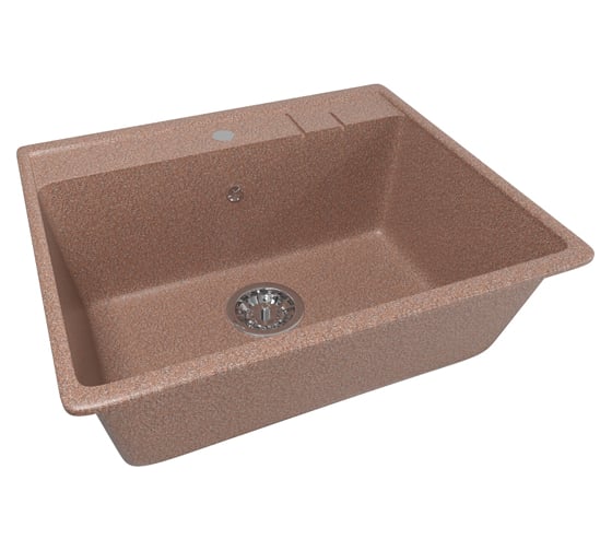 Мойка mixline ML-GM15 терракотовая, 307, 490х550х200 мм 525105