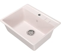 Мойка mixline ML-GM15 светло-розовая, 311, 490х550х200 мм 525104