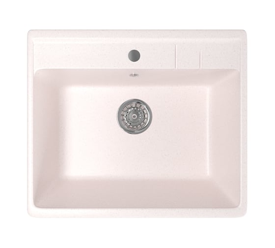 Мойка mixline ML-GM15 светло-розовая, 311, 490х550х200 мм 525104