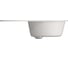 Мойка mixline ML-GM16 овальная, с крылом, белая, 331, 455х720х180 мм 525115 3