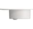 Мойка mixline ML-GM17 овальная, с крылом, белая, 331, 465х570х180 мм 525123 3
