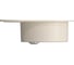 Мойка mixline ML-GM17 овальная, с крылом, бежевая, 328, 465х570х180 мм 525122 3