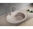 Мойка mixline ML-GM17 овальная, с крылом, песочная, 302, 465х570х180 мм 525116 4