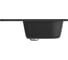 Мойка mixline ML-GM18 с крылом, черная, 308, 490х640х190 мм 525142 3