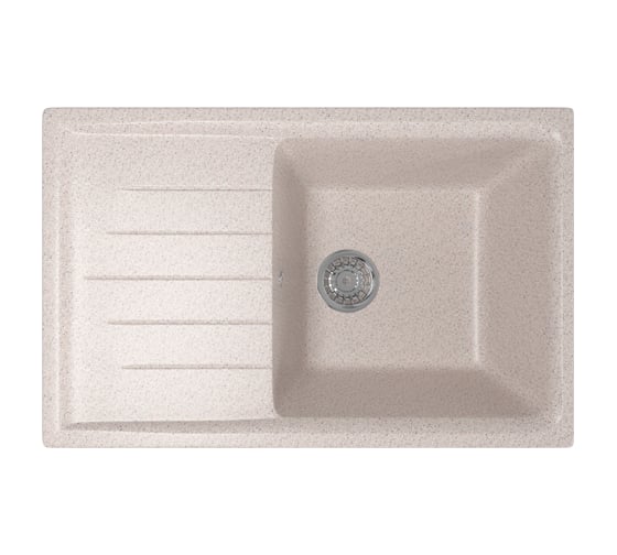 Мойка mixline ML-GM19 с крылом, песочная, 302, 495х750х200 мм 525148