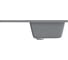 Мойка mixline ML-GM19 с крылом, темно-серая, 309, 495х750х200 мм 525151 3
