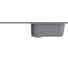 Мойка mixline ML-GM20 с крылом, темно-серая, 309, 480х830х190 мм 525160 3