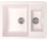 Мойка mixline ML-GM21 двухчашевая, светло-розовая, 311, 485х600х190 мм 525169 2