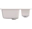 Мойка mixline ML-GM21 двухчашевая, светло-розовая, 311, 485х600х190 мм 525169 3