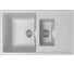 Мойка mixline ML-GM22 двухчашевая, с крылом, серая, 310, 495х770х195 мм 525177 2