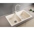 Мойка mixline ML-GM23 двухчашевая, бежевая, 328, 495х775х200 мм 525190 4