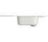 Мойка mixline ML-GM24 угловая, с крылом, молоко, 341, 490х780х170 мм 532405 3