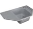 Мойка mixline ML-GM24 угловая, с крылом, темно-серая, 309, 490х780х170 мм 525195 1