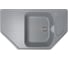Мойка mixline ML-GM24 угловая, с крылом, темно-серая, 309, 490х780х170 мм 525195 2