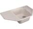 Мойка mixline ML-GM24 угловая, с крылом, песочная, 302, 490х780х170 мм 525192 1