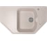 Мойка mixline ML-GM24 угловая, с крылом, песочная, 302, 490х780х170 мм 525192 2