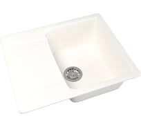 Мойка mixline ML-GM26 с крылом, молоко, 341, 470х580х190 мм 532407