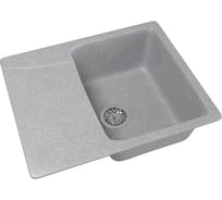 Мойка mixline ML-GM26 с крылом, графит, 342, 470х580х190 мм 533168